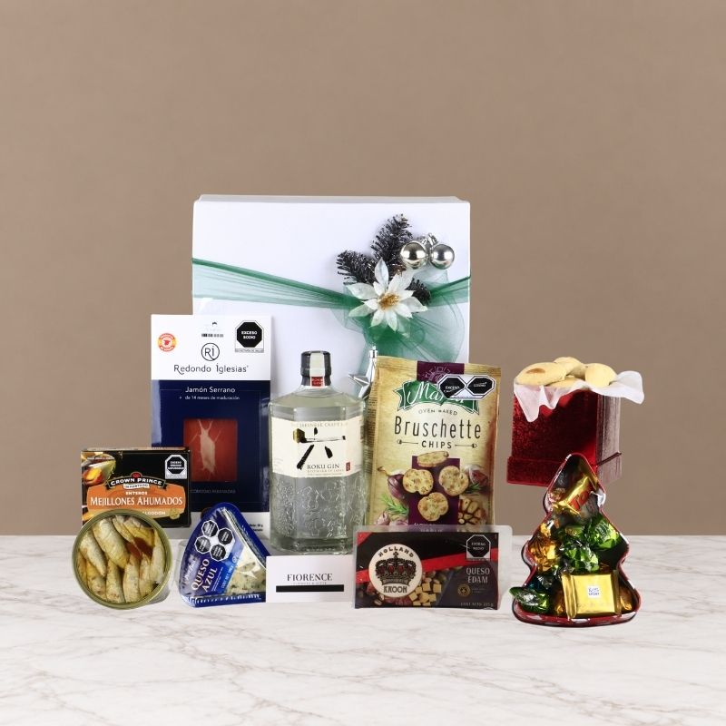 Roku Gin Deluxe Gift Box – Spanish Gourmet Christmas Selection
