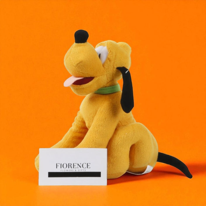Peluche de Pluto o Goofy con Chocolates y Galletas