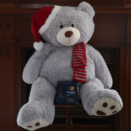 Oso de Peluche Gigante Navideño