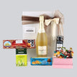 Non-Alcoholic Luxury Gift Box with White Freixenet, Biscuits, Tea and Gourmet Jam