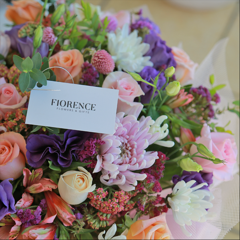 Ramo Siempre Contigo - Flores Mixtas Lisianthus y Rosas