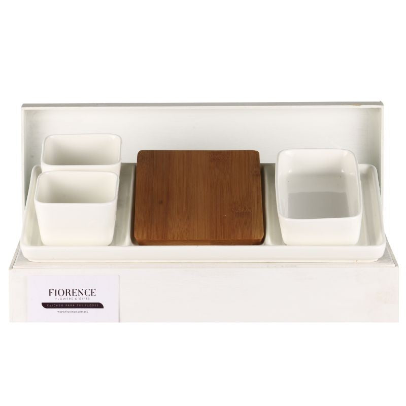 Set de Servicio con Productos Gourmet