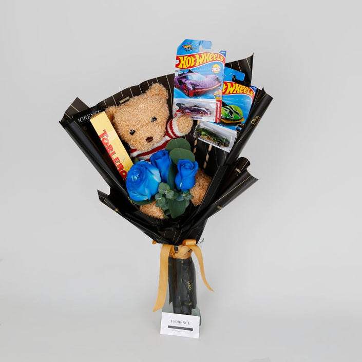 Blue Roses & Gifts for Him