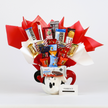Candy Bouquet en Taza con figura de Minnie o Mickey Mouse Navideños