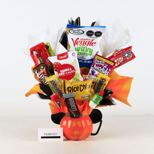 Mickey Mouse Pumpkin Mug Candy Bouquet