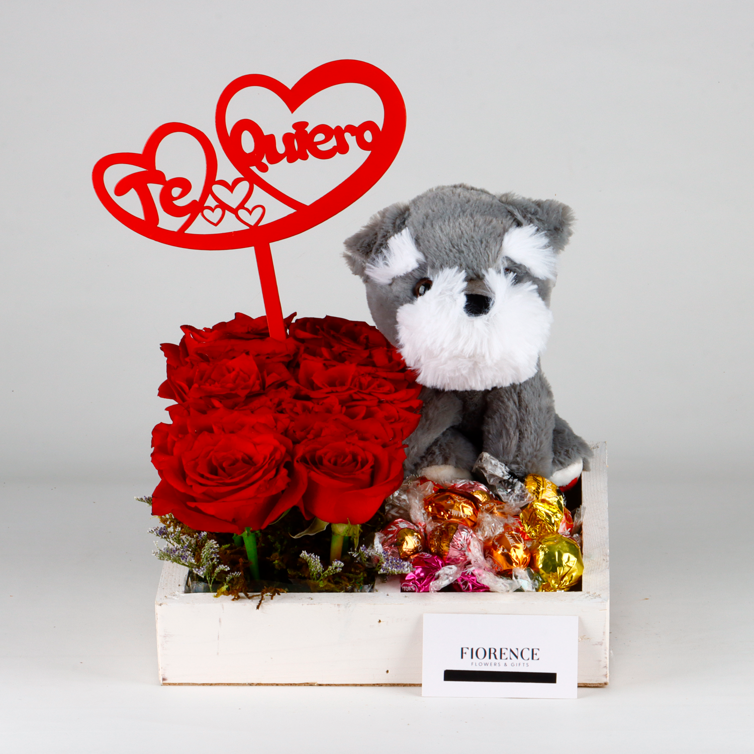 Garden of Roses, Chocolates and lovely plushie