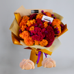 Cempasúchil and Celosía Autumn Bouquet