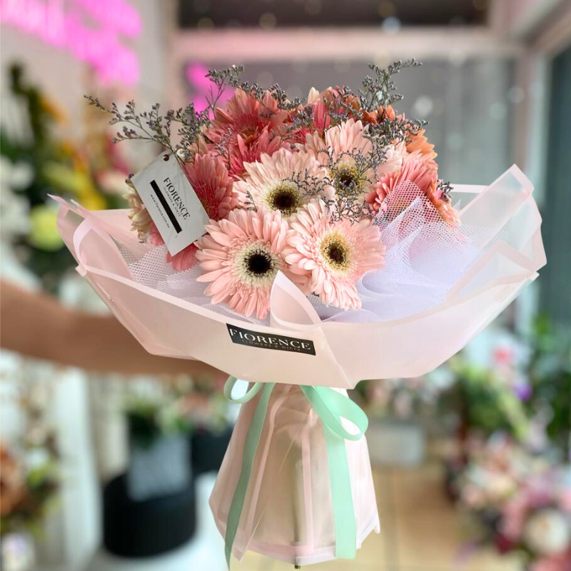Radiant Gerbera Bouquet 