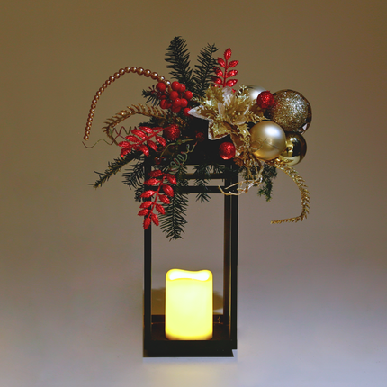 Candelabro de Mesa Minimalista Iluminado