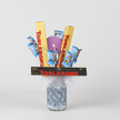 Candy Bouquet divertido con barras de Toblerone