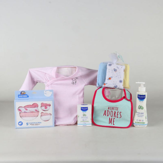 Regalo para Bebé Niña o Niño con Mustela y Accesorios
