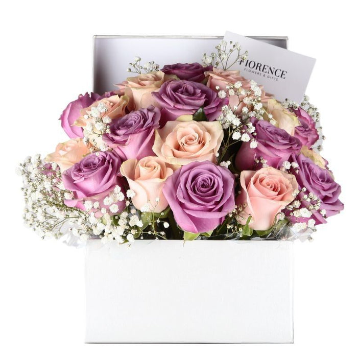 Lovely Roses in a Box