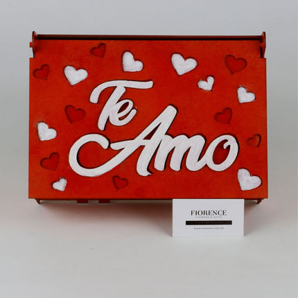 Caja de regalo “Te Amo”.