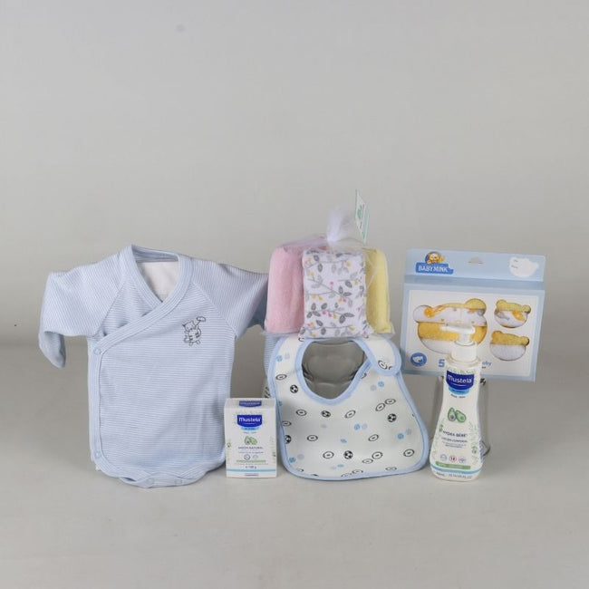 Regalo para Bebé Niña o Niño con Mustela y Accesorios