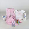 Gift for baby girl or boy featuring Mustela products, clothing, and accessories.