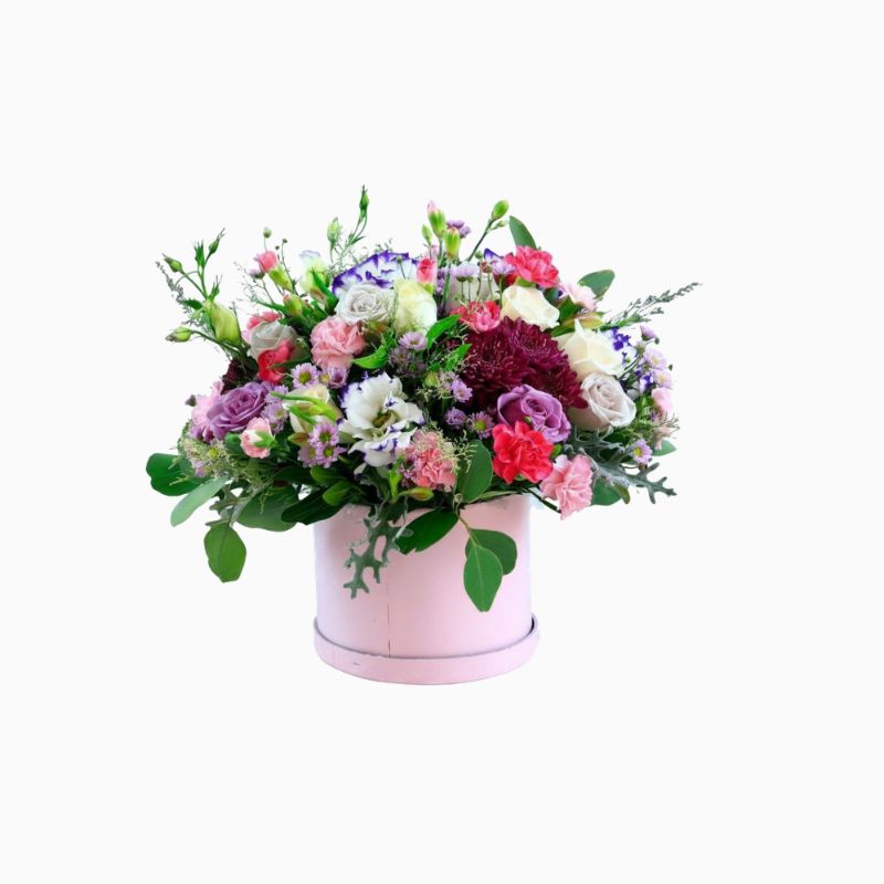 Arrangement with Roses A Special Detail