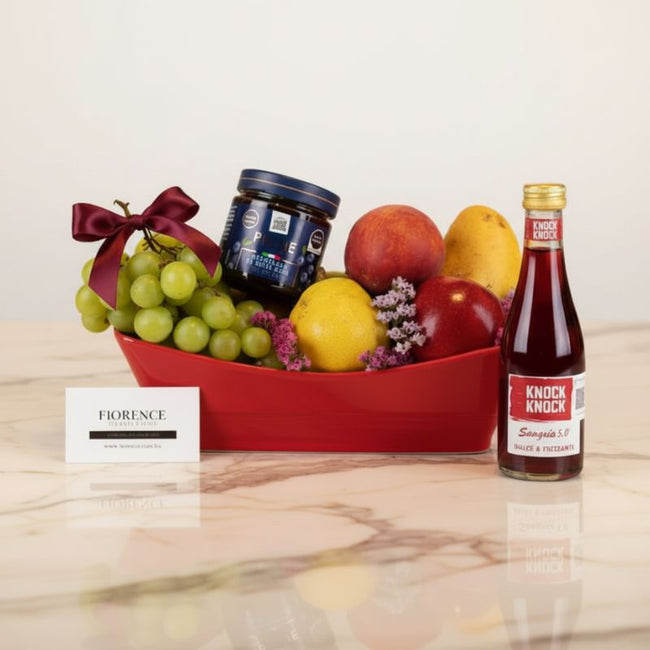Fruit Gift with Jam and Sangria