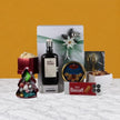 Ojo de Tigre Mezcal Luxury Christmas Box with a Selection of Sweets and Dried Fruits 