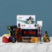 Johnnie Walker Black Label Christmas Gift Box | Gourmet Cheese & Snacks