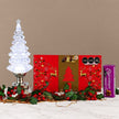 Color-Changing Acrylic Tree with Chocolates and Cookies