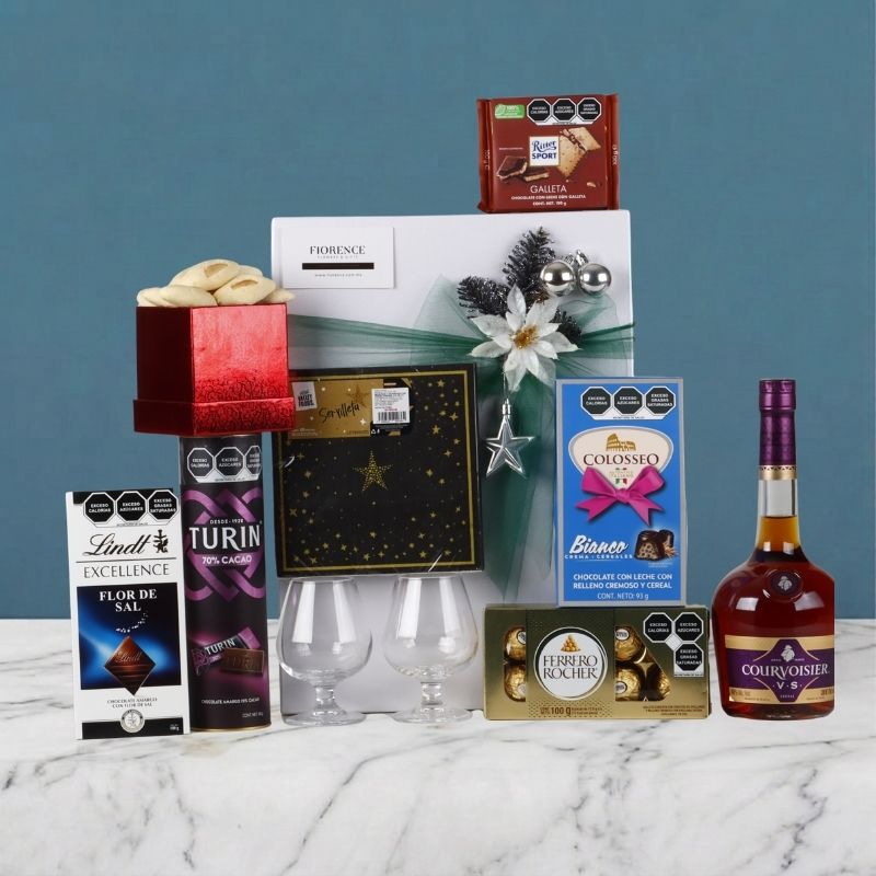 Set Navideño de Cognac 