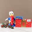 Disney Donald Duck with Skis, Chocolates and Cookies