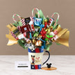 Mickey Mouse Christmas Candy Bouquet with 15 Treats