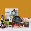 Special Gourmet Christmas Gift with Moon France Wine and Delicacies