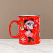 Christmas Candy Bouquet in a Large Mickey and Minnie Mouse Mug
