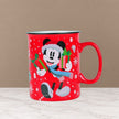 Christmas Candy Bouquet in a Large Mickey and Minnie Mouse Mug