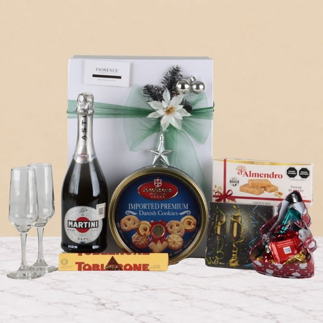 Special Gourmet Gift with Martini Asti Sparkling Wine