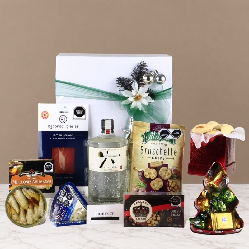 Roku Gin Deluxe Gift Box – Spanish Gourmet Christmas Selection