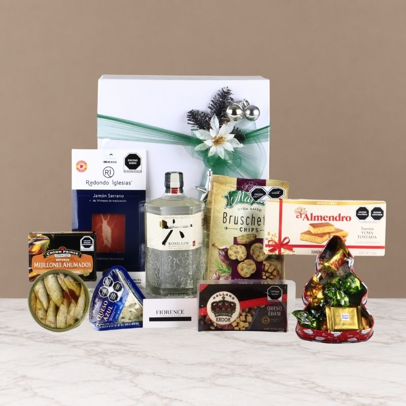 Roku Gin Deluxe Gift Box – Spanish Gourmet Christmas Selection