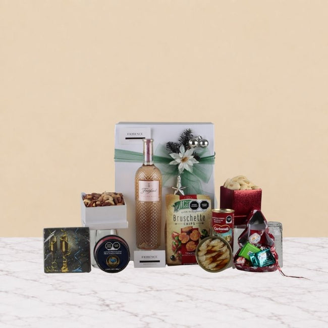 Freixenet Italian Rosé Gourmet Christmas Selection | Cheese, Olives, and Select Snacks