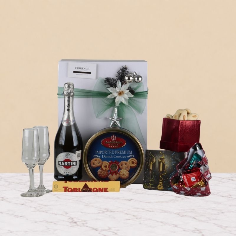 Special Gourmet Gift with Martini Asti Sparkling Wine