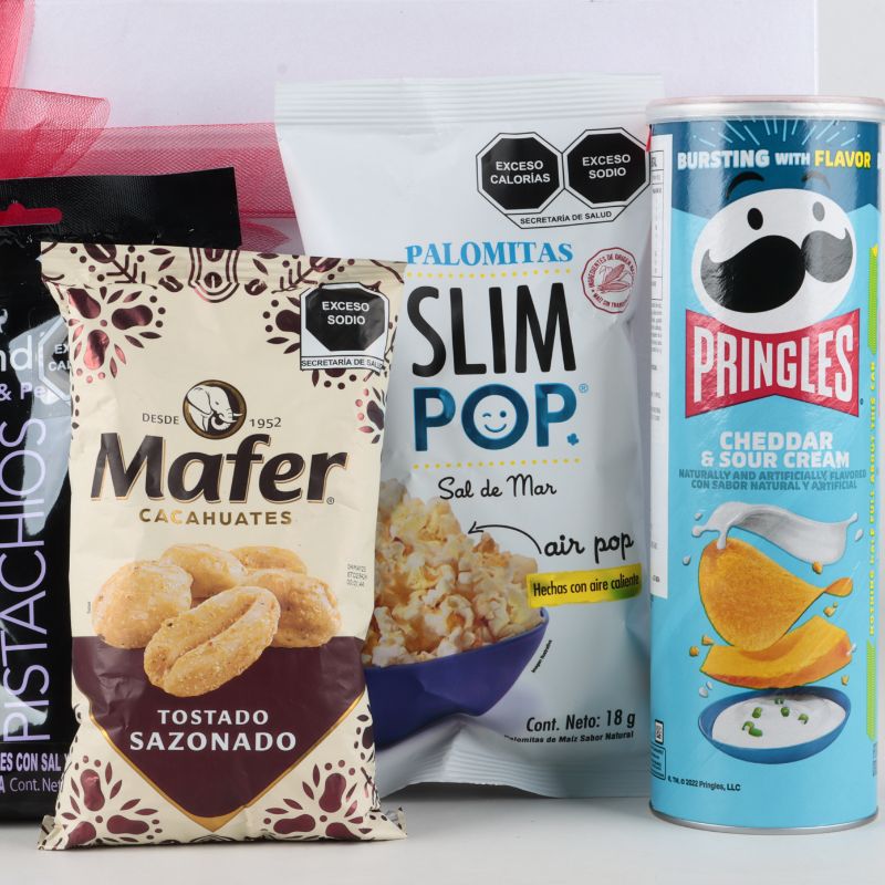 Munchies Gift Box: Snacks and Soda Mix