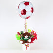 “México” Candy Bouquet with Custom Soccer Bear, Sweets & Balloon
