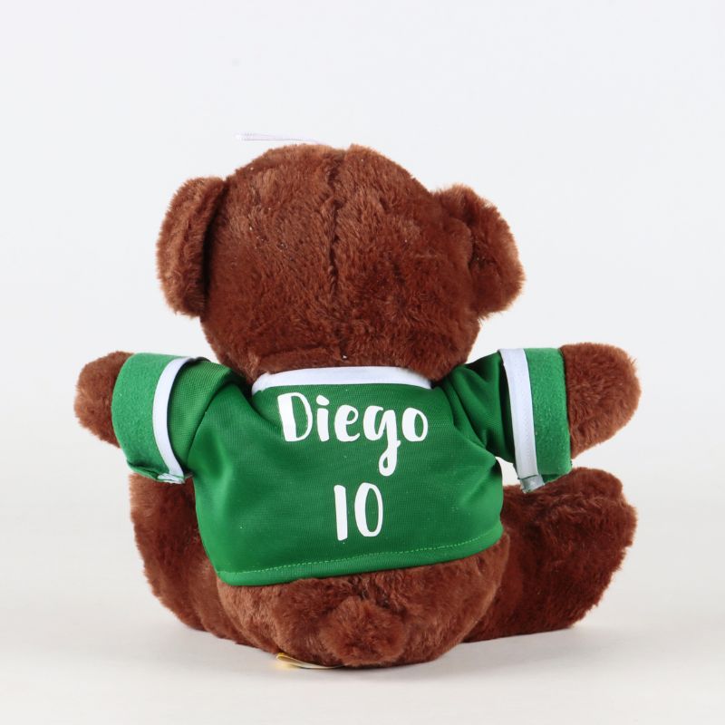 “México” Candy Bouquet with Custom Soccer Bear, Sweets & Balloon