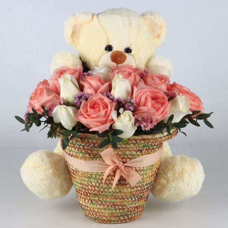 Abrazo de rosas