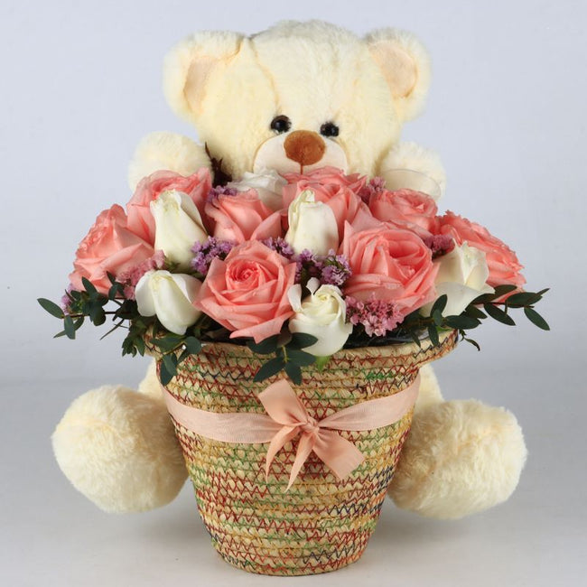 Abrazo de rosas