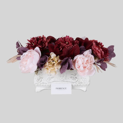 Centro de Mesa de Artificial “Vintage Peony