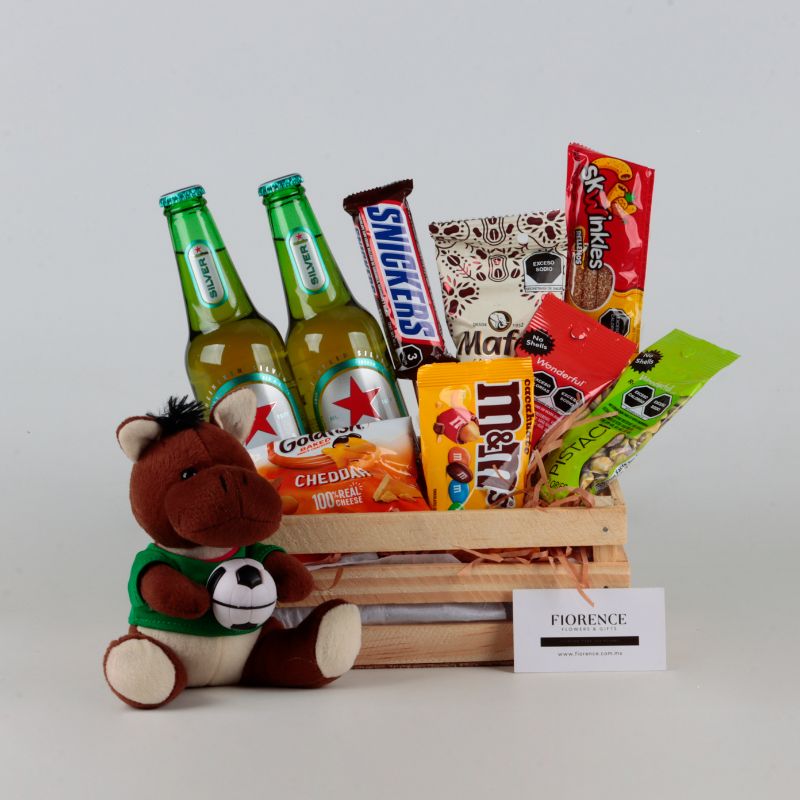 Caballo futbolista, Cervezas y Snacks